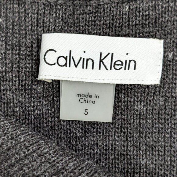 Calvin Klein Zip Neck Sweater Dress - Picture 3 of 3